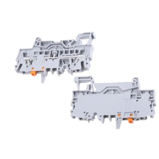 WAGO TOPJOB S 2002 Series Disconnect Terminal Block Grey 2.5mm² 1-Level Cage Clamp IECEx/ATEX 2002-1671/401-000