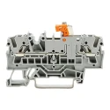 WAGO TOPJOB S 2002 Series Disconnect Terminal Block Grey 2.5mm² 1-Level Cage Clamp IECEx/ATEX 2002-1671/401-000