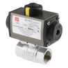 RS PRO Ball Type Pneumatic Actuated Valve, 40 Bar Maximum Operating Pressure, BSP Threaded Female 1/4 in Connections 760-5609