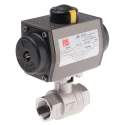 RS PRO Ball Type Pneumatic Actuated Valve 1000 psi BSP Female 1 in 760-5668