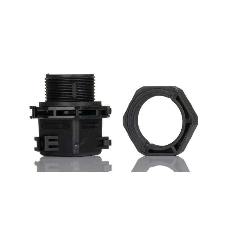RS PRO Black Polyamide 66 Cable Gland M25 Thread, IP66 Protection 185-6102