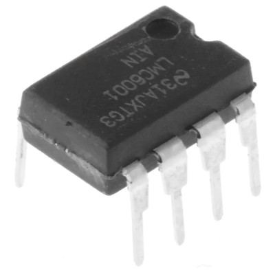 Texas Instruments Operational Amplifier 1.3 MHz 16V 8-Pin MDIP LMC6001AIN/NOPB