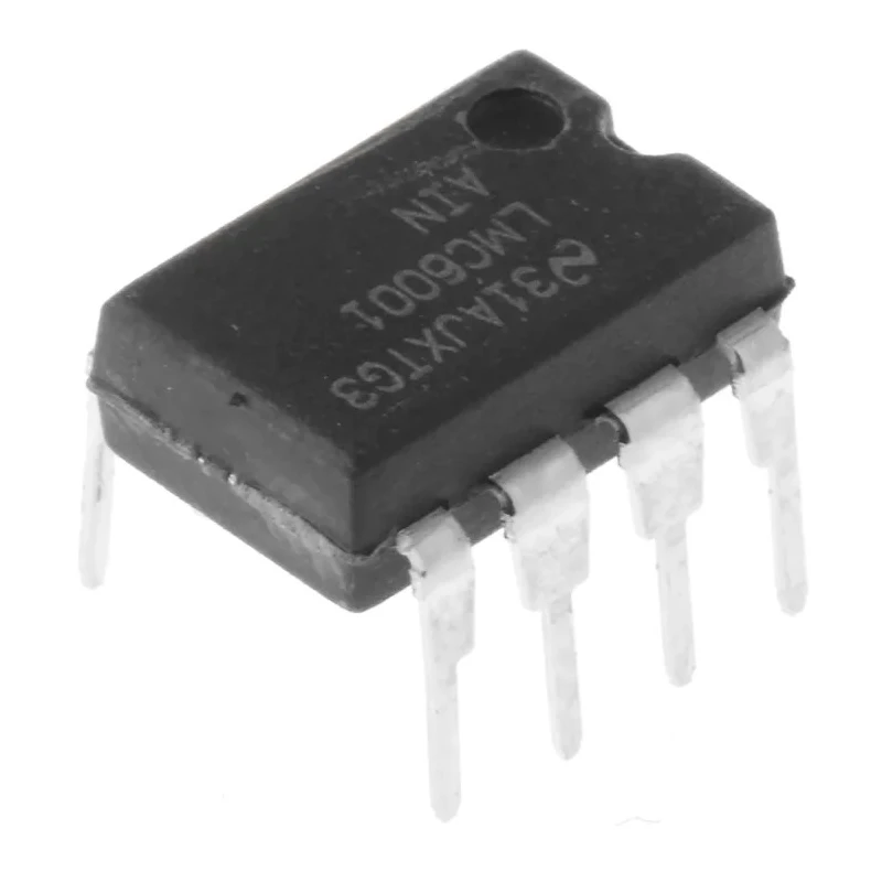 Texas Instruments Operational Amplifier 1.3 MHz 16V 8-Pin MDIP LMC6001AIN/NOPB