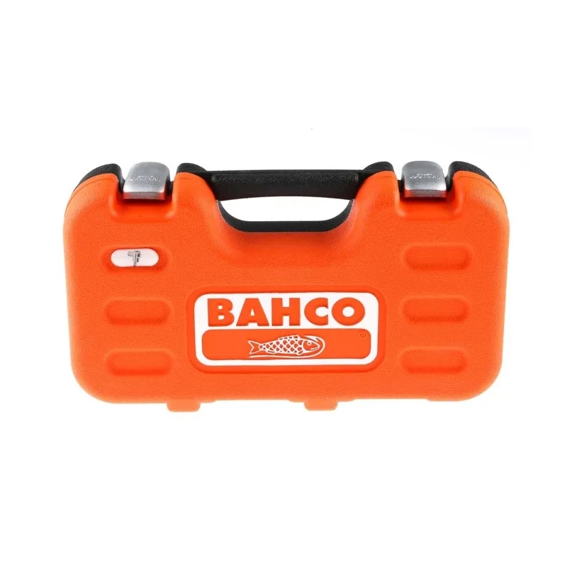 Bahco 29-Piece 1/4 in Standard Socket Set Chrome Finish Alloy Steel S290