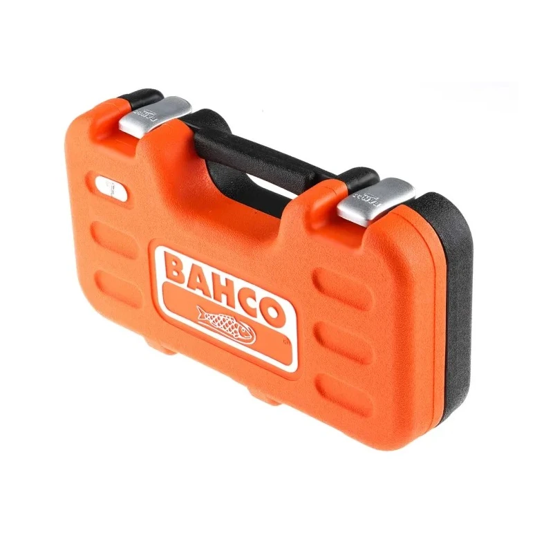 Bahco 29-Piece 1/4 in Standard Socket Set Chrome Finish Alloy Steel S290