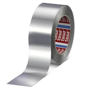 Tesa Conductive Aluminium Tape, Acrylic Adhesive, 50mm x 50m, 0.125mm Thickness, -40°C to 160°C, UL723 60670-00002-00