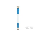 TE Connectivity Male 3 Way Straight to Female 3 Way Straight Sensor Actuator Cable 500 mm T4052127003-001