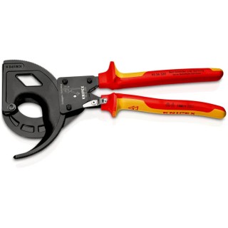 Knipex Ratchet Cable Cutter 320mm 1000V VDE Approved IEC 60900 DIN EN 60900 95 36 320