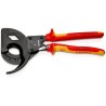Knipex Ratchet Cable Cutter 320mm 1000V VDE Approved IEC 60900 DIN EN 60900 95 36 320