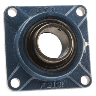 RS PRO 4 Hole Flange Bearing Unit Cast Iron 60 mm Inside Diameter UCF212
