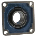 RS PRO 4 Hole Flange Bearing Unit Cast Iron 60 mm Inside Diameter UCF212