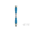 TE Connectivity Male/Female 4 way Straight to 4 way Straight Sensor Actuator Cable 500mm T4062123004-001