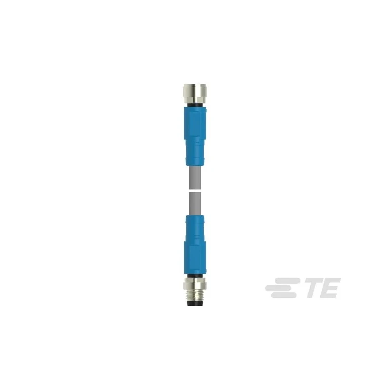 TE Connectivity Male/Female 4 way Straight to 4 way Straight Sensor Actuator Cable 500mm T4062123004-001