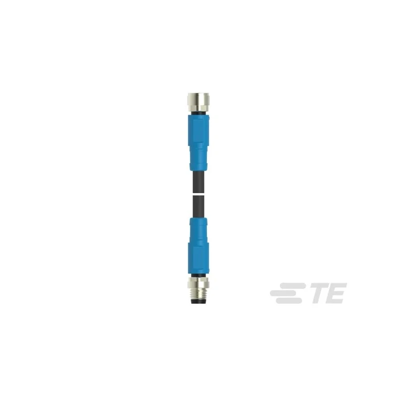 TE Connectivity Male/Female 4 Way Straight to 4 Way Straight Sensor Actuator Cable 500mm T4062113004-001