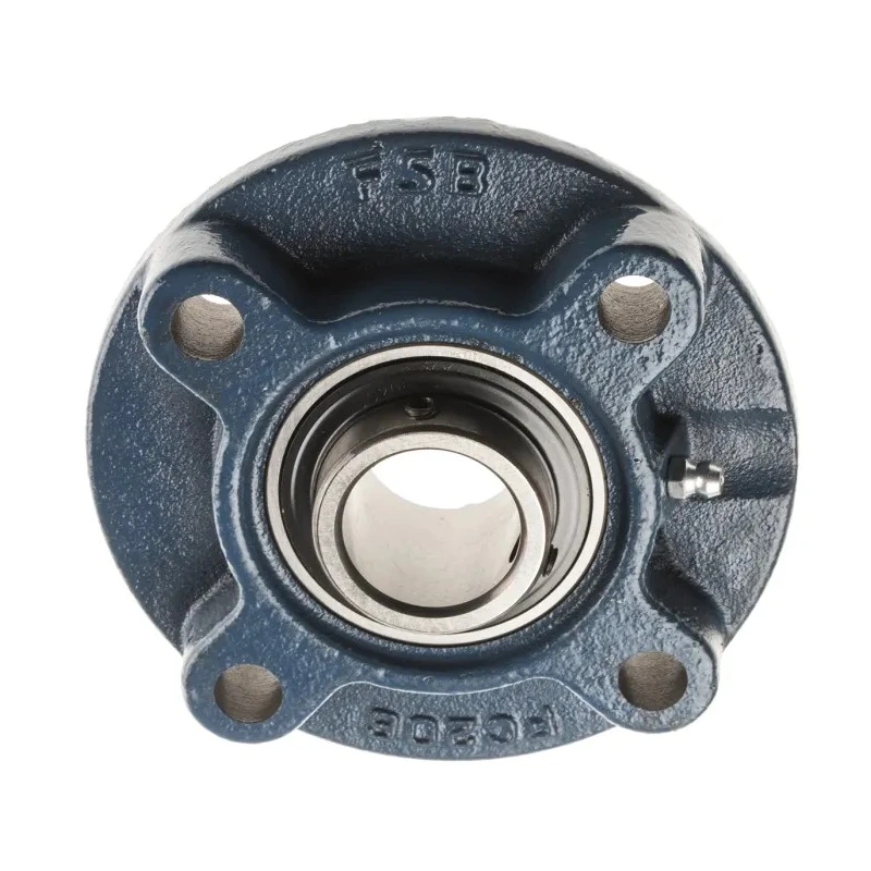 RS PRO Four-Bolt Normal Duty Cast Iron 4 Hole Flange Bearing Unit 30 mm ID UCFC206