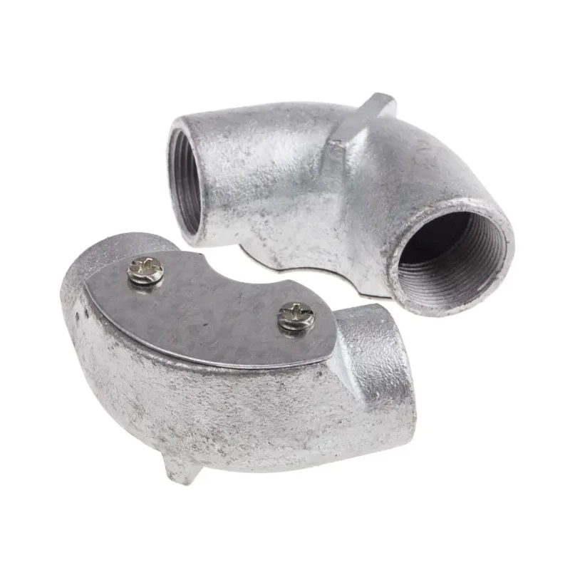 RS PRO Conduit Galvanised Steel Conduit Fitting 25 mm Nominal Size 763-9214