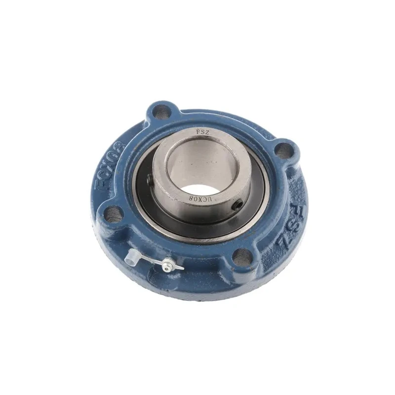 RS PRO Medium Duty 4 Hole Flange Bearing Unit 40 mm Inside Diameter Cast Iron UCFCX08