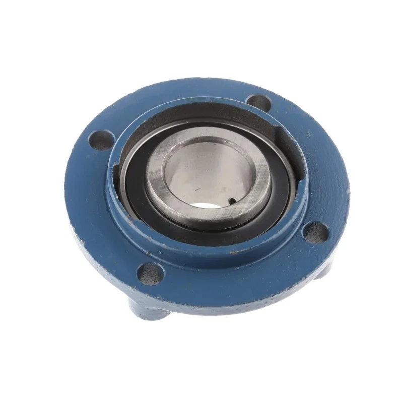 RS PRO Medium Duty 4 Hole Flange Bearing Unit 40 mm Inside Diameter Cast Iron UCFCX08