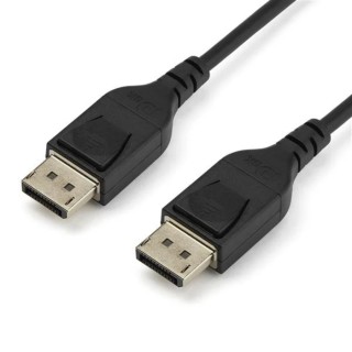 StarTech.com Male DisplayPort to Male DisplayPort Cable, 2 m Length, Polyvinyl Chloride Jacket, Black, DP14MM2M