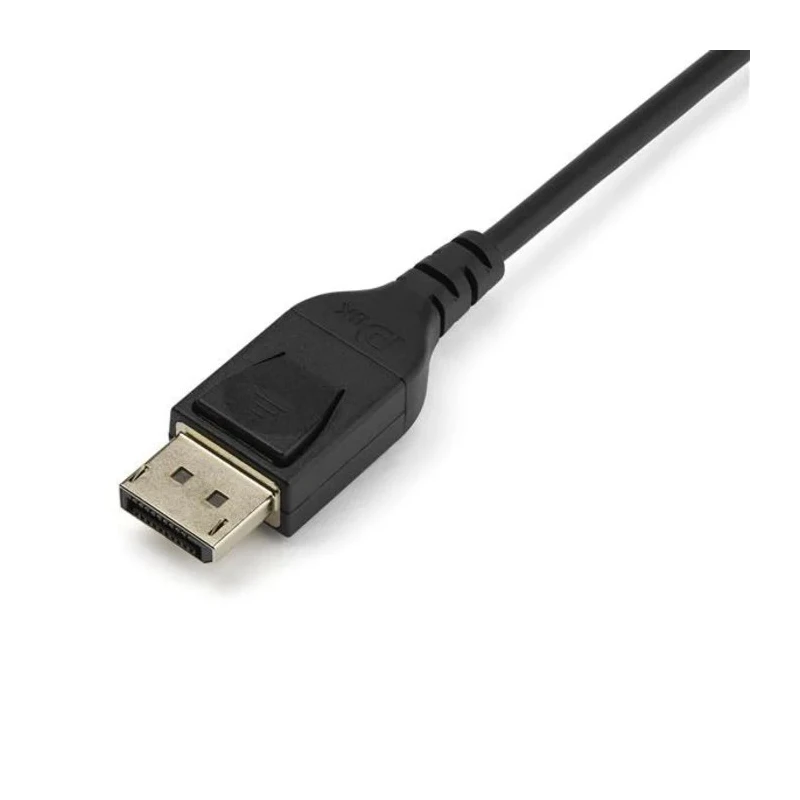 StarTech.com Male DisplayPort to Male DisplayPort Cable, 2 m Length, Polyvinyl Chloride Jacket, Black, DP14MM2M