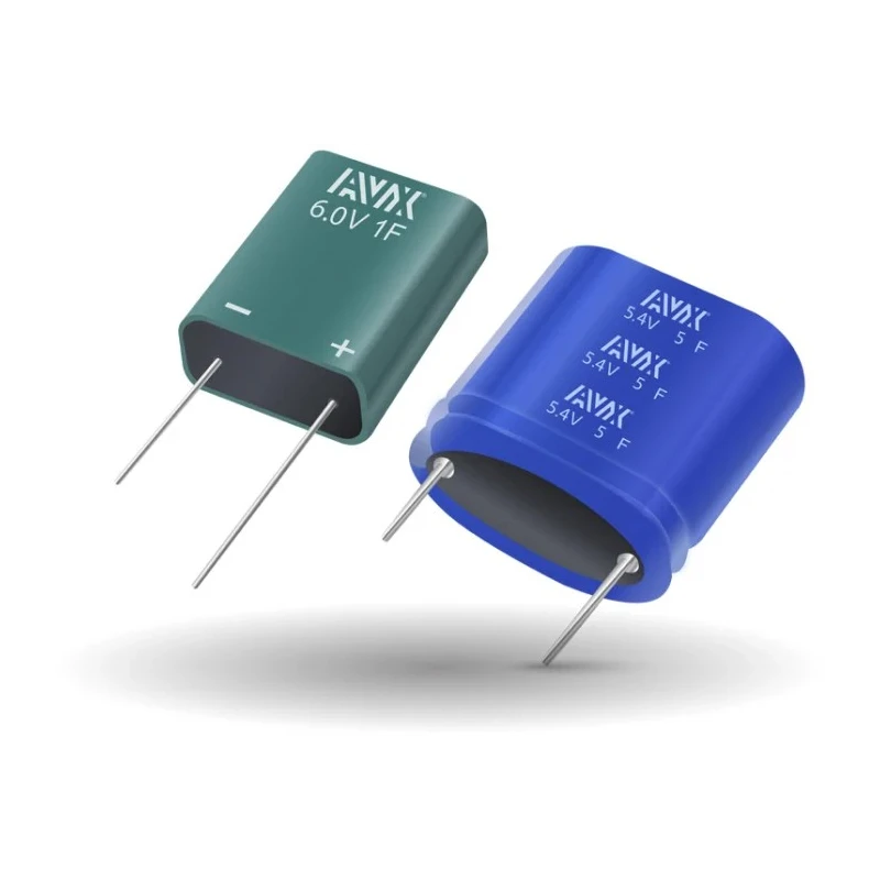 KYOCERA AVX 7.5F Supercapacitor 5.4V dc, Through Hole Radial Terminal, -10 to 30 % Tolerance SCMT32D755SRBB0