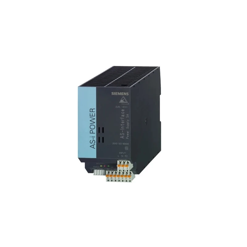 Siemens 3RX950 Series PLC Power Supply 5A Output Current 87 Percent Efficiency IP20 3RX9502-0BA00