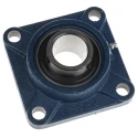 RS PRO 4 Hole Flange Bearing Unit 40 mm ID Cast Iron Bore Type Flange UCF208