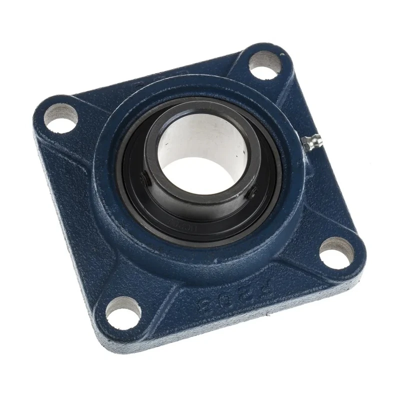RS PRO 4 Hole Flange Bearing Unit 40 mm ID Cast Iron Bore Type Flange UCF208