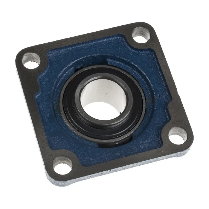 RS PRO 4 Hole Flange Bearing Unit 40 mm ID Cast Iron Bore Type Flange UCF208