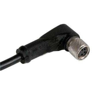 RS PRO Female 4 Way Right Angle to Unterminated Free End Sensor Actuator Cable 5m 30V 4A PVC Jacket IP67 186-3123