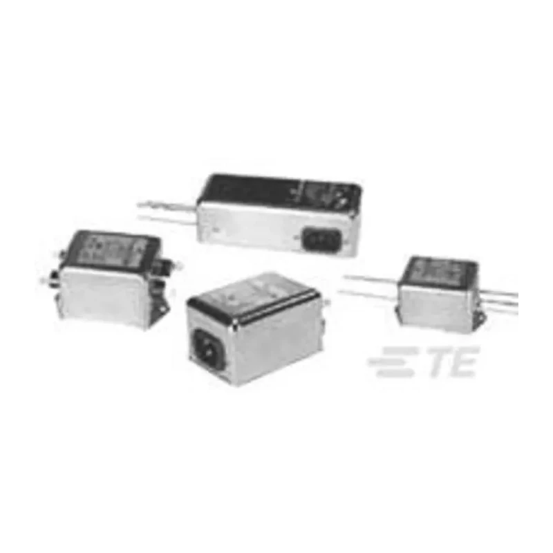 TE Connectivity Corcom HQ Flange RFI Filter 3 A 250V AC 50Hz 60Hz Fast-On 1 Phase 3EHQ1