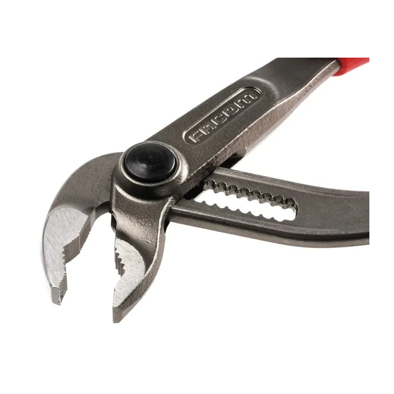 Facom 2-Piece Water Pump Plier Set, 245mm Overall Length, Curved Jaw, Mono-Material Ergonomic Handle, VDE/1000V 181A.25G