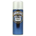 Hammerite 400 ml White Hammered Spray Paint Water-Based Direct To Rust Metal Paint Hammered Aerosol 5084784