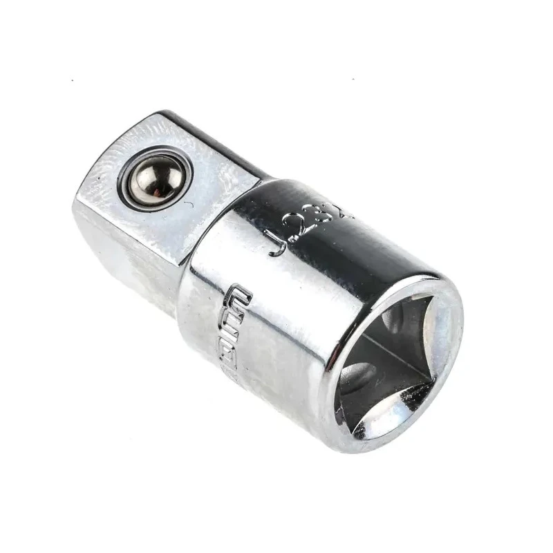 Facom 1/2 in Square Drive Coupler Socket, Chrome Finish, Steel, Overall Length 34.5mm J.232
