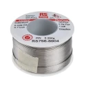 RS PRO Lead Solder Wire 0.71 mm Diameter, 40% Lead, 60% Tin, 183 °C Melting Point 756-8904