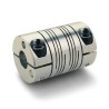 Ruland Mechanical Power Transmission Coupler 31.8 mm OD 12 mm Bore 44.5 mm Length Clamp Style Aluminium FCMR32-12-8-A