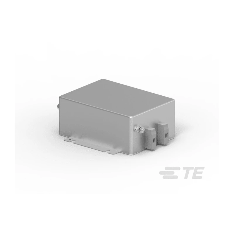 TE Connectivity Corcom FC Flange Power Line Filter 50A 250V AC 50Hz-60Hz Terminal Block 1 Phase 50FC10 ARY
