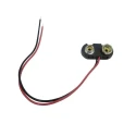 RS PRO Battery Contact Snap-In Mount Nickel Plated Brass for 9 V Battery 185-4775