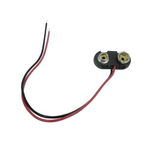 RS PRO Battery Contact Snap-In Mount Nickel Plated Brass for 9 V Battery 185-4775
