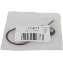 RS PRO Battery Contact Snap-In Mount Nickel Plated Brass for 9 V Battery 185-4775