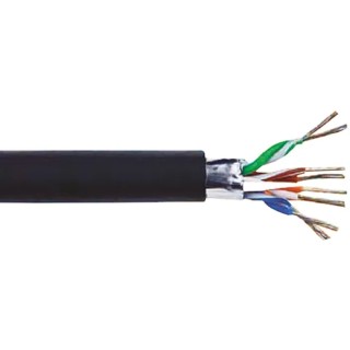 Alpha Wire Xtra-Guard Industrial Ethernet Performance Cable Cat5e Ethernet Cable Unscreened Thermoplastic 76020 BK002