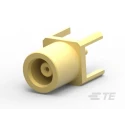 TE Connectivity MCX Series Coaxial Connector Through Hole Female, 50 Ω, Straight Body Solder 1-1337581-0