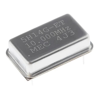 MERCURY 10MHz Clock Oscillator ±50 ppm TTL, HCMOS Output, 14-Pin PDIP Package 5H14ET-10.000