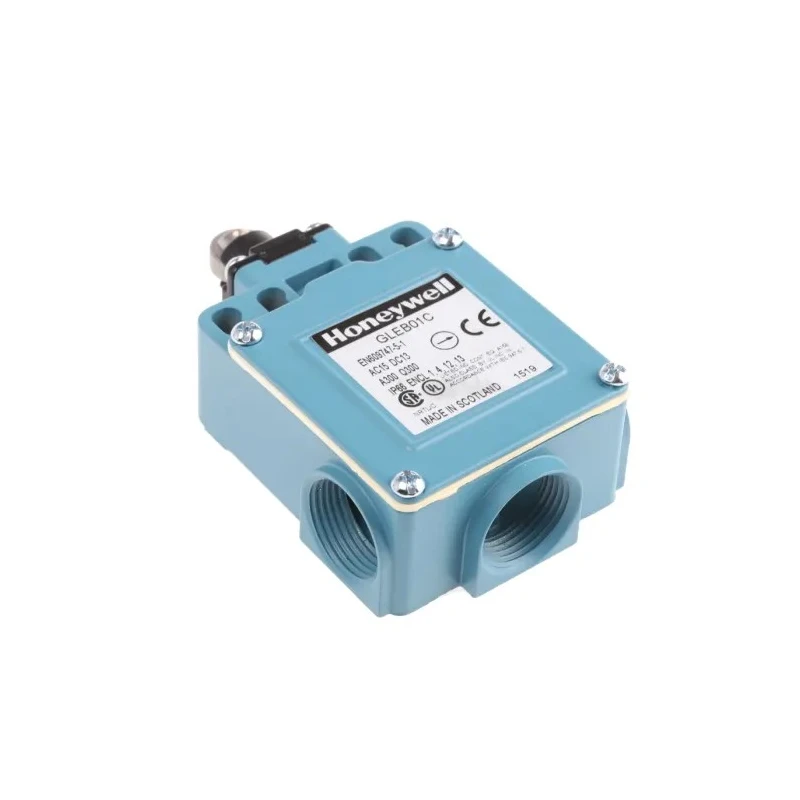 Honeywell Technologies GLE Series Roller Plunger Limit Switch, 1 NC/1 NO, IP66, Die Cast Zinc Housing, 240V AC, 6A 