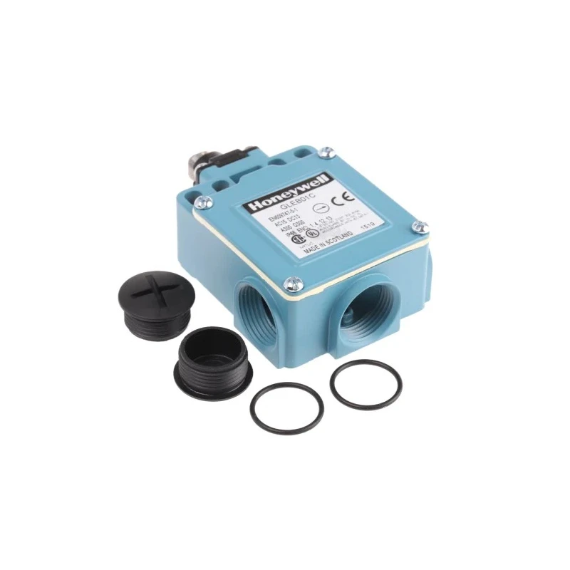 Honeywell Technologies GLE Series Roller Plunger Limit Switch, 1 NC/1 NO, IP66, Die Cast Zinc Housing, 240V AC, 6A 