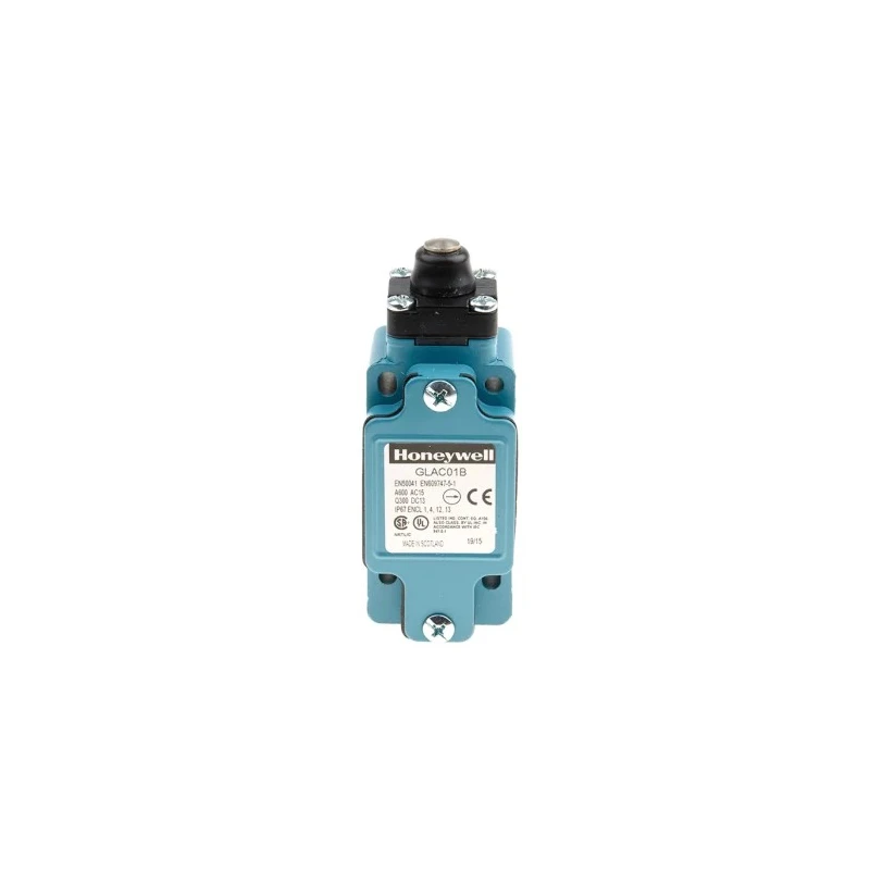 Honeywell Technologies GLA Series Plunger Limit Switch 1 NC/1 NO IP67 Die Cast Zinc Housing 600V AC 6A 