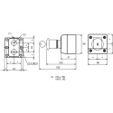 Honeywell Technologies GLA Series Plunger Limit Switch 1 NC/1 NO IP67 Die Cast Zinc Housing 600V AC 6A 