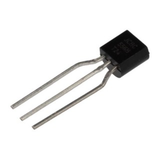 onsemi Digital PNP Transistor 3-Pin TO-92 - 100 mA Collector Current, -65 V Collector Emitter Voltage BC556BTF