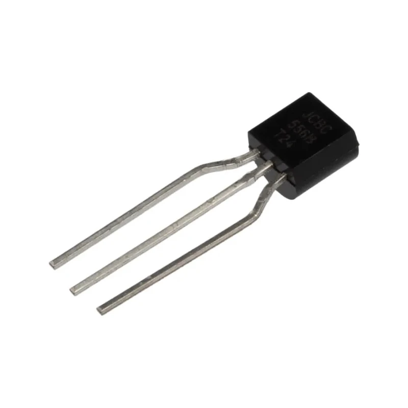 onsemi Digital PNP Transistor 3-Pin TO-92 - 100 mA Collector Current, -65 V Collector Emitter Voltage BC556BTF