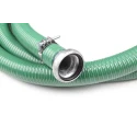 RS PRO Vacuum Hose with Couplings 2 in, 6 m Long PVC Reinforced White Camlock 186-0525